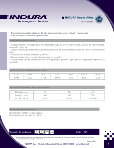 INDURA Super Alloy (versión español)