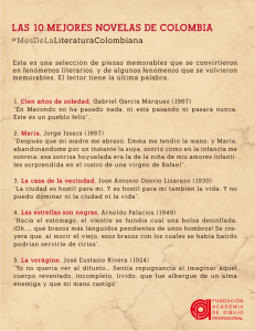 las 10 mejores novelas de colombia