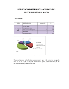 RESULTADOS OBTENIDOS A TRAVÉS DEL INSTRUMENTO
