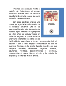 de Cien años de soledad leídos en