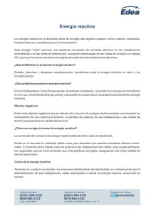 Energía reactiva