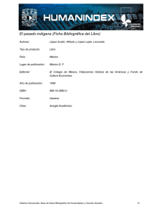 El pasado indígena (Ficha Bibliográfica del Libro)