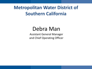 Debra Man - MWD or So Cal
