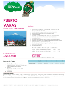 PUERTO VARAS - laaraucana.cl