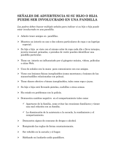 señales de advertencia si su hijo o hija puede ser involucrado en