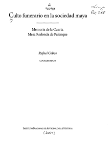 Culto funerario en la sociedad maya
