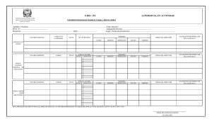 Formulario Declaración Jurada Cargos y Horas Cátedra