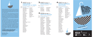 XXI MOSTRA DE TEATRE INFANTIL PALAMóS