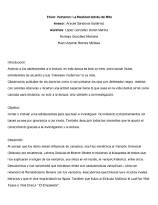 536 Título: Vampiros: La Realidad detrás del Mito