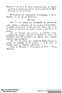 Decreto - Mandando que los buques Corsarios no puedan
