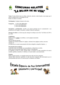 cartel concurso relatos