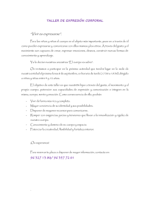 “Vivir es expresarse”.
