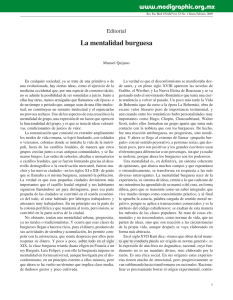 La mentalidad burguesa
