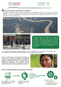 Qué ha logrado Paisajes Conectados en Pacífico
