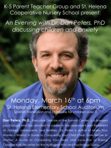 Dan Peters - St. Helena Unified School District