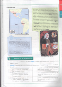El virreinato Habilidades de pensamiento