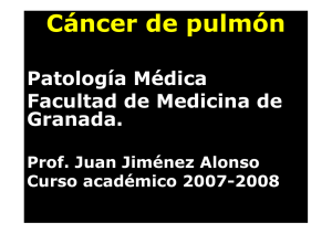 Cáncer de Pulmón