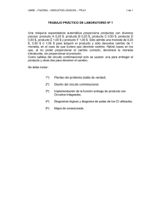 TRABAJO PRÁCTICO DE LABORATORIO Nº 1 Una máquina