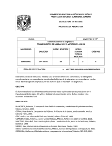 Los Papas y el Vaticano Siglos XIX