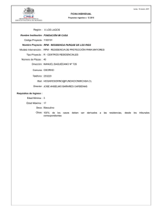 FICHA INDIVIDUAL RPM - RESIDENCIA PARQUE DE
