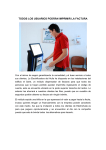todos los usuarios podrán imprimir la factura