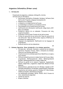 Temario Informática 2002/3