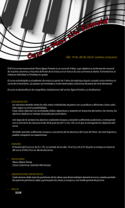Curso de Piano nivel Elemental