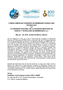 x ibero-american congress on membrane science and