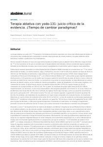 Terapia ablativa con yodo-131