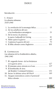 Introducción 9 La ofensiva alemana, 1939
