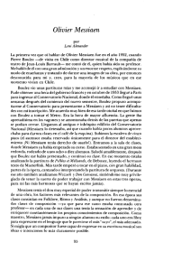 Olivier Messiaen - Revista Musical Chilena