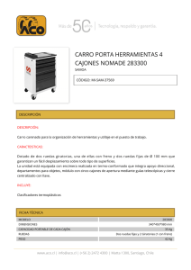 carro porta herramientas 4 cajones nomade 283300