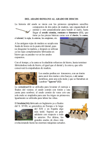 DEL ARADO ROMANO AL ARADO DE DISCOS La historia del