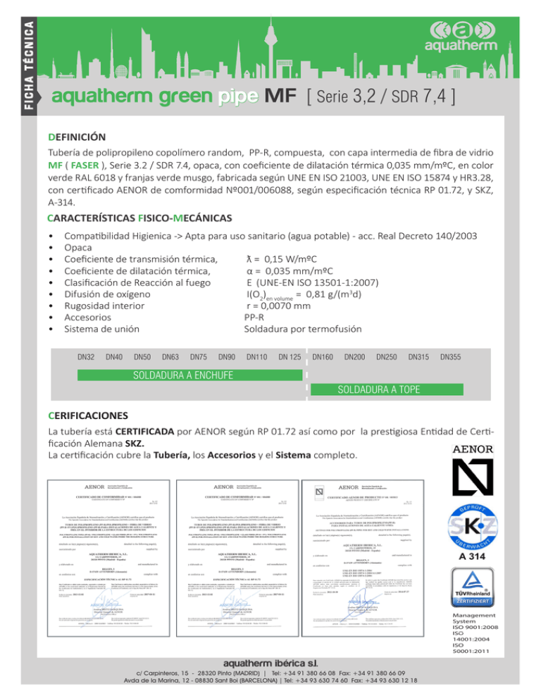 Giunto Filettato Aquatherm M 20x1/2" - Raccordo Per Tubazioni, Materiale Di Qualit&agrave;