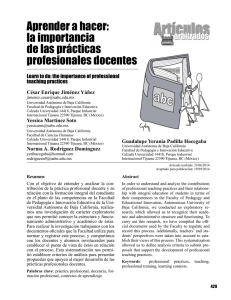 Aprender a hacer: la importancia de las prácticas