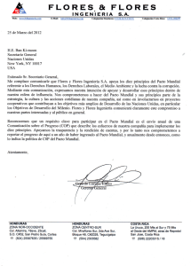 flores flores - UN Global Compact