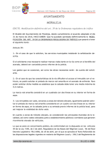 modificación definitiva del art.39 de la