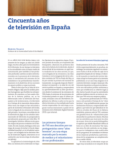 Cincuenta años de televisión en España