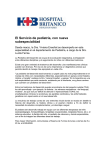 Pediatría del Desarrollo