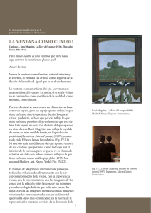 LA VENTANA COMO CUADRO