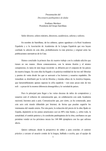 Emiliano Martínez - Real Academia Española