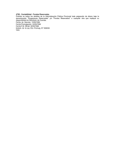 4766 - Contabilidad - Fondos Reservados Prohíbe en todos los