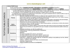 TEXTOS PUBLICITARIOS