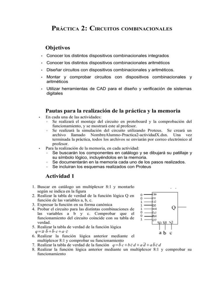 2. Circuitos Combinacionales - Ele