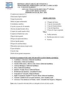 3er año - Colegio Madison
