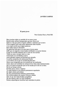 El poeta joven - DigitalCommons@Providence