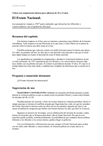 El Frente Nacional.