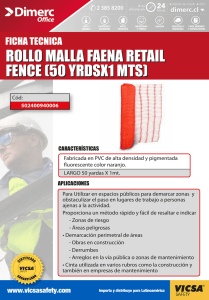 rollo malla faena retail fence (50 yrdsx1 mts)