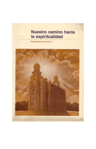 nuestro camina hacia la espiritualidad