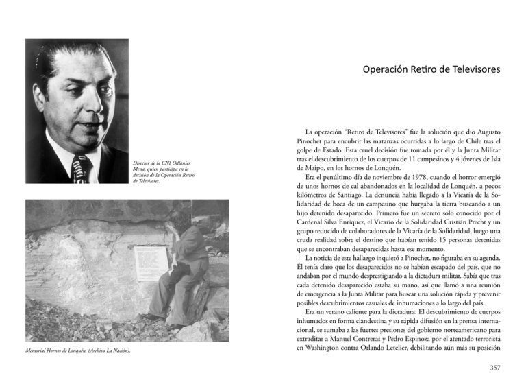 Operaci n Retiro De Televisores
